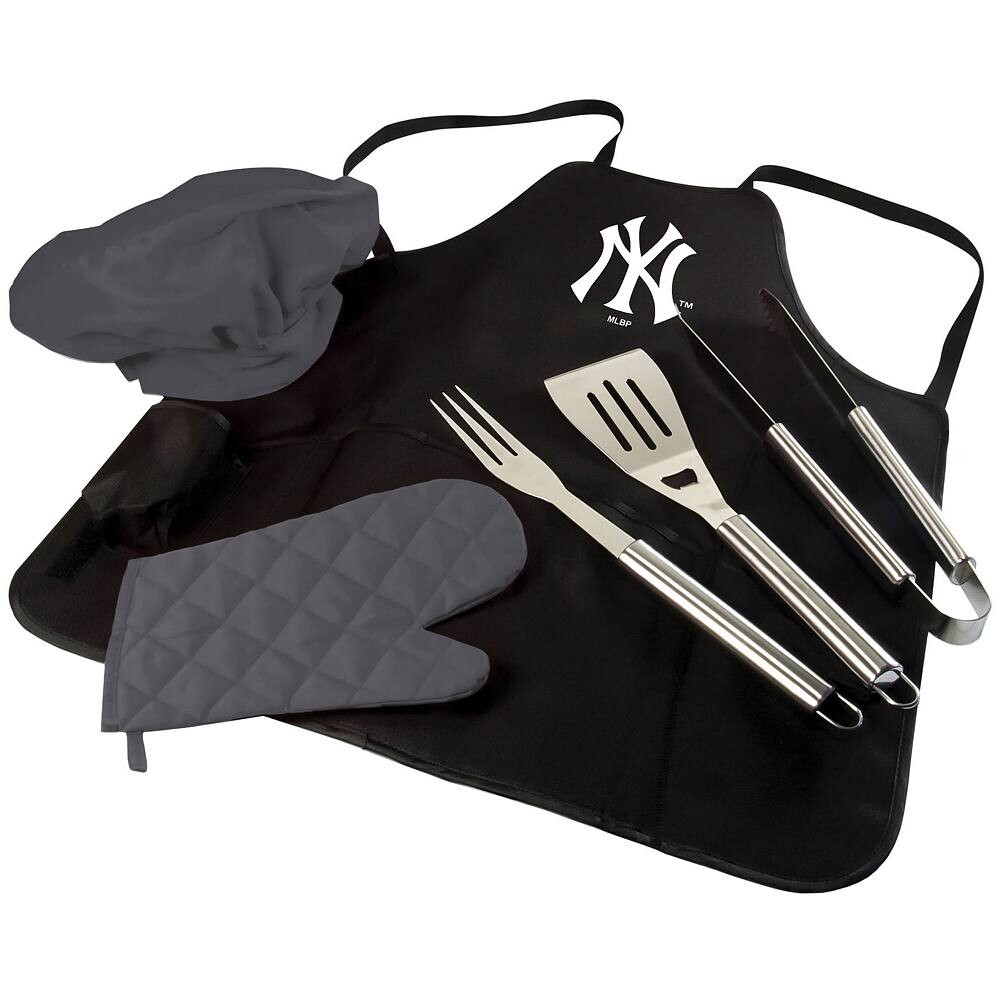 

Фартук для барбекю, посуда и сумка для пикника New York Yankees Picnic Time, цвет Ynk Black