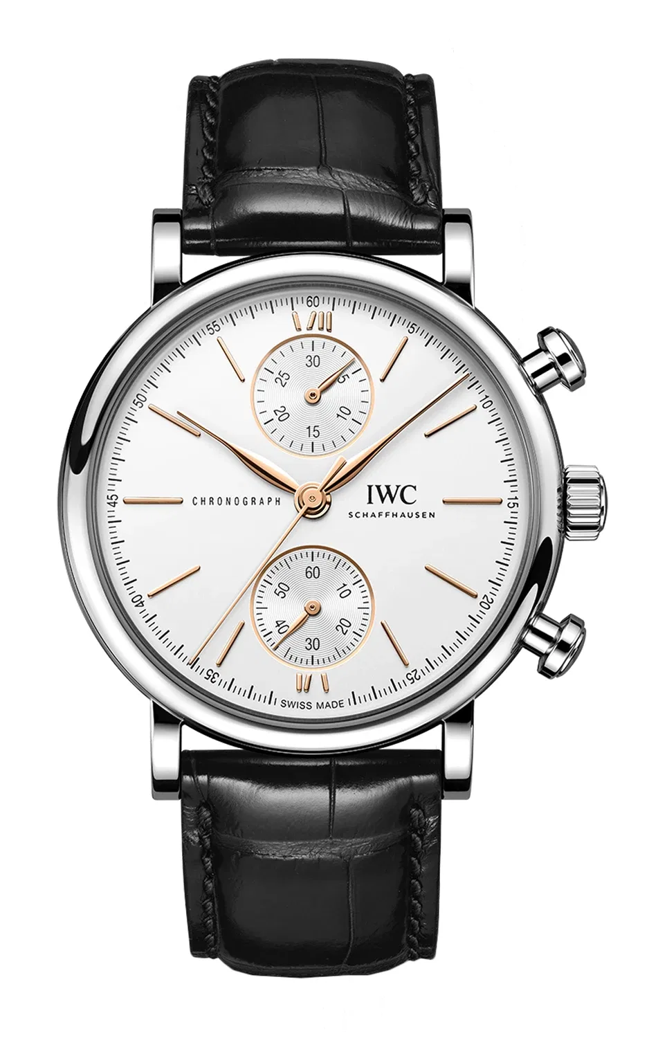 ПОРТОФИНО ХРОНОГРАФ 39 - IW391406 IWC SCHAFFHAUSEN, черный