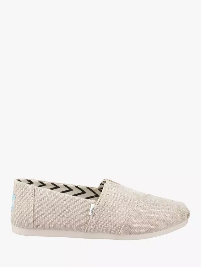 Эспадрильи из парусины Alpargata TOMS, Natural