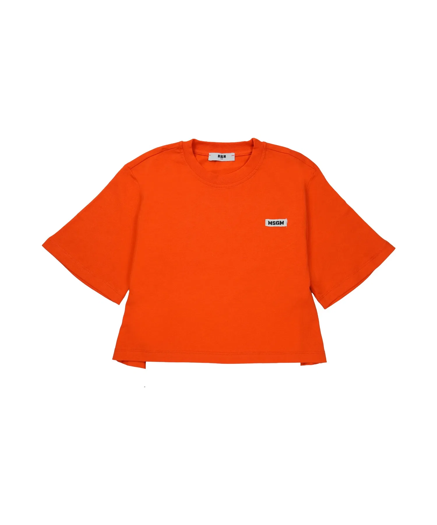 Детская футболка MSGM KIDS укороченная