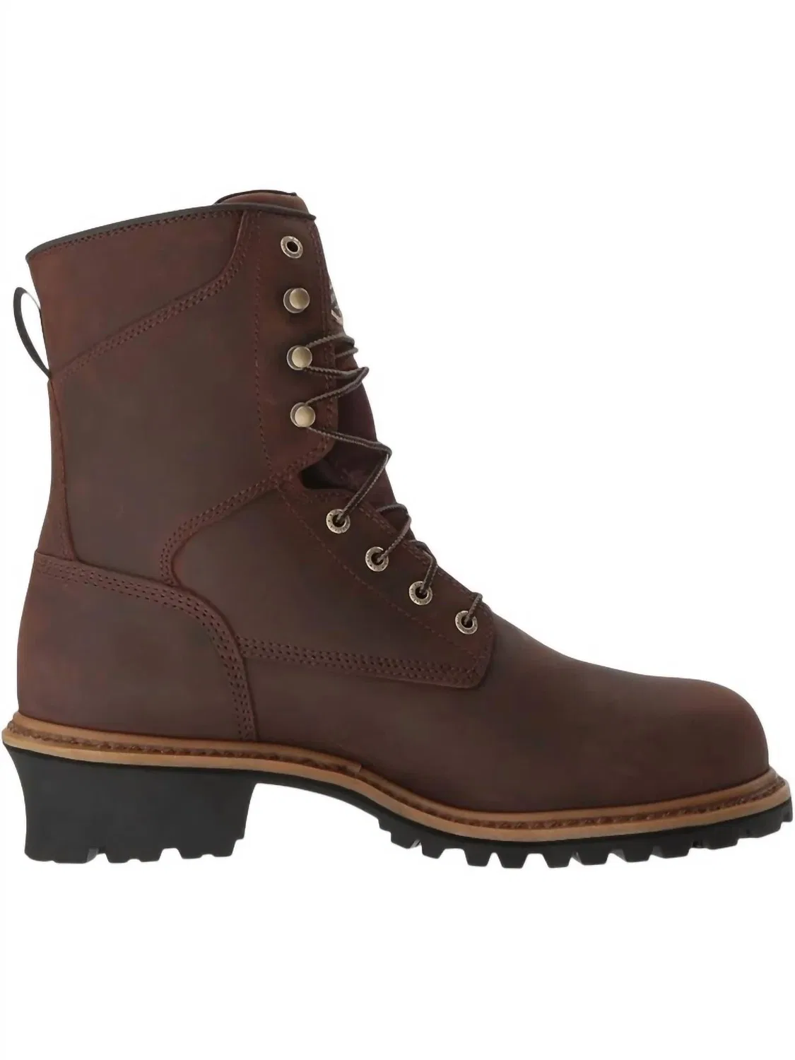 Red Wing Shoes Мужские водонепроницаемые утепленные рабочие ботинки Mesabi 8 дюймов с металлическим носком, коричневого цвета