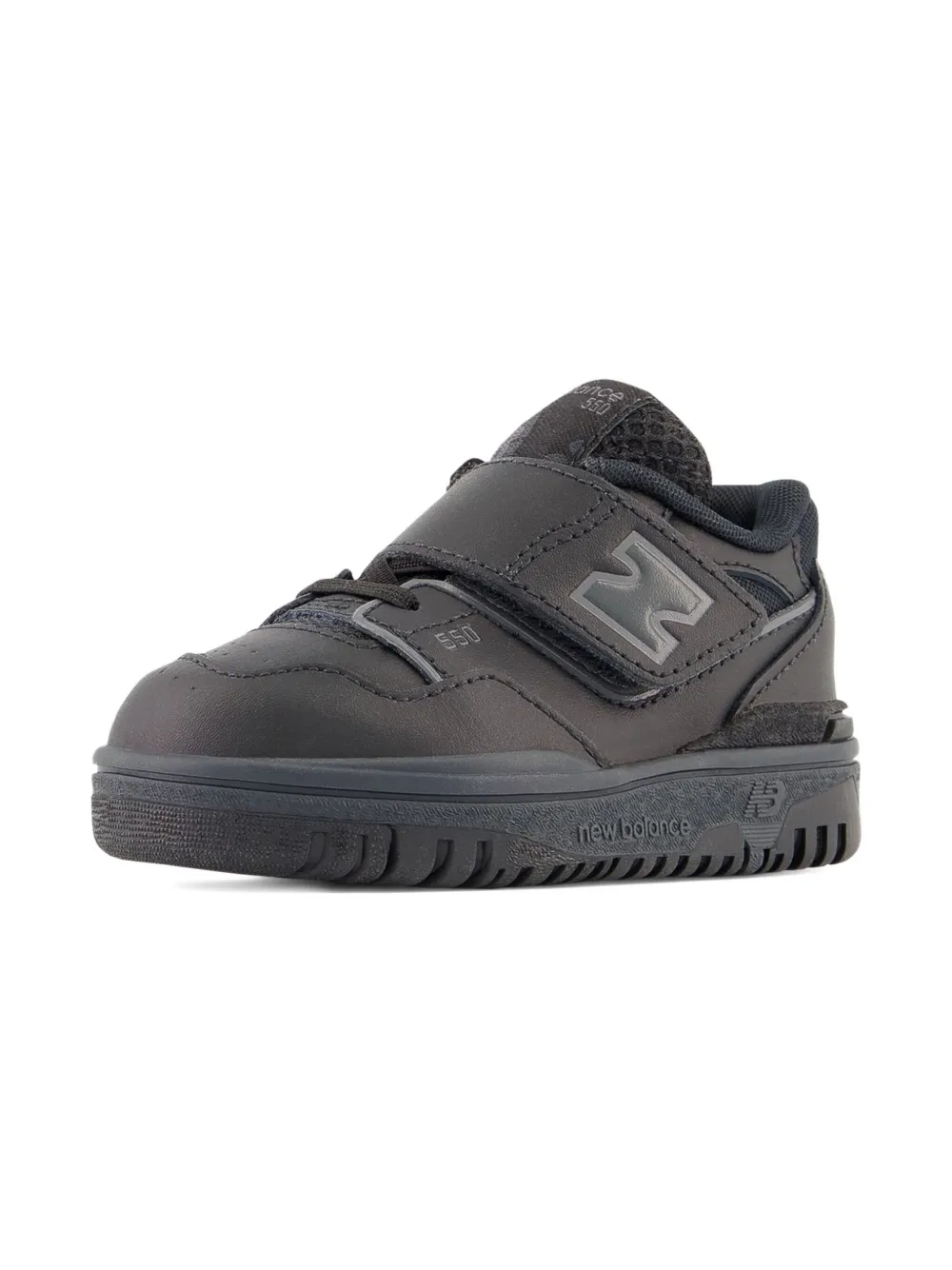 Кроссовки 550 на шнуровке New Balance Kids, черный — фото 2