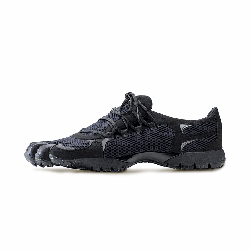 

Vibram Кроссовки мужские, черные, с защитой от скольжения, быстросохнущие, с низким верхом