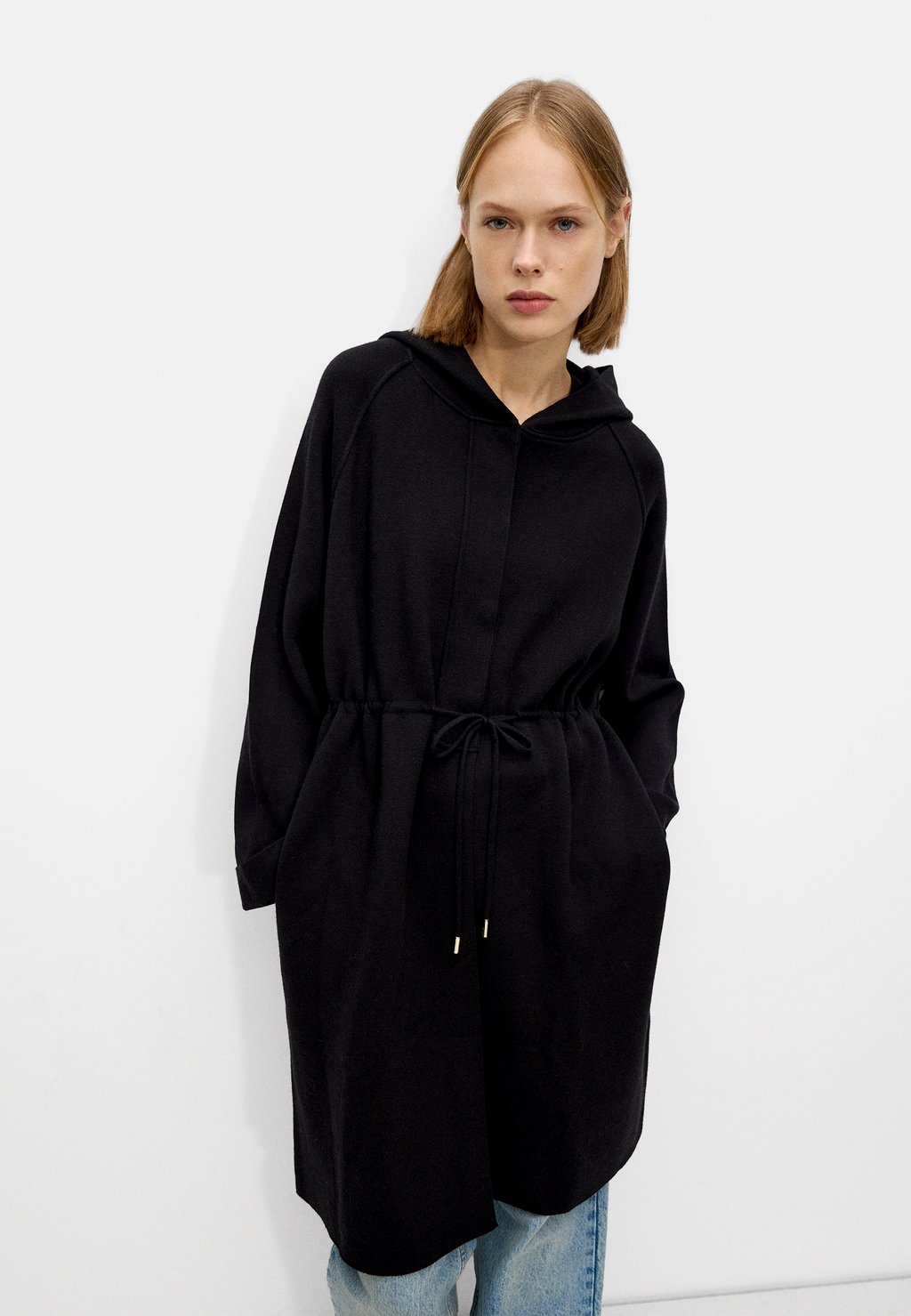 

Кардиган WITH HOOD PARFOIS, черный