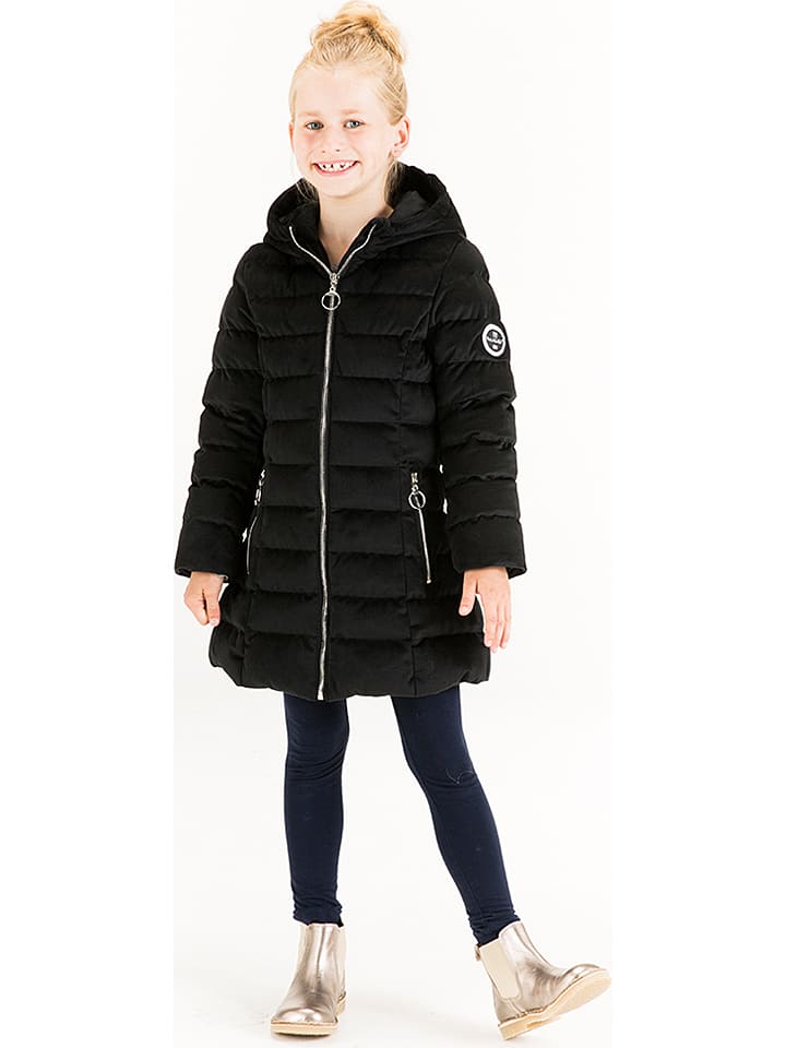 

Зимнее пальто черного цвета HULABALU