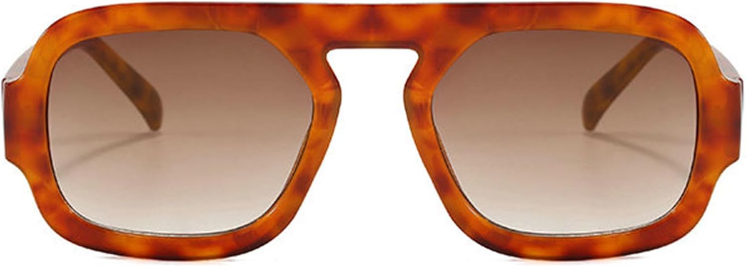 

Солнцезащитные очки Willochra увеличенного размера в стиле ретро, ​​квадратные, женские, модные, градиентные, с защитой от УФ-излучения UV400, мужские, панк, сине-зеленые, C7