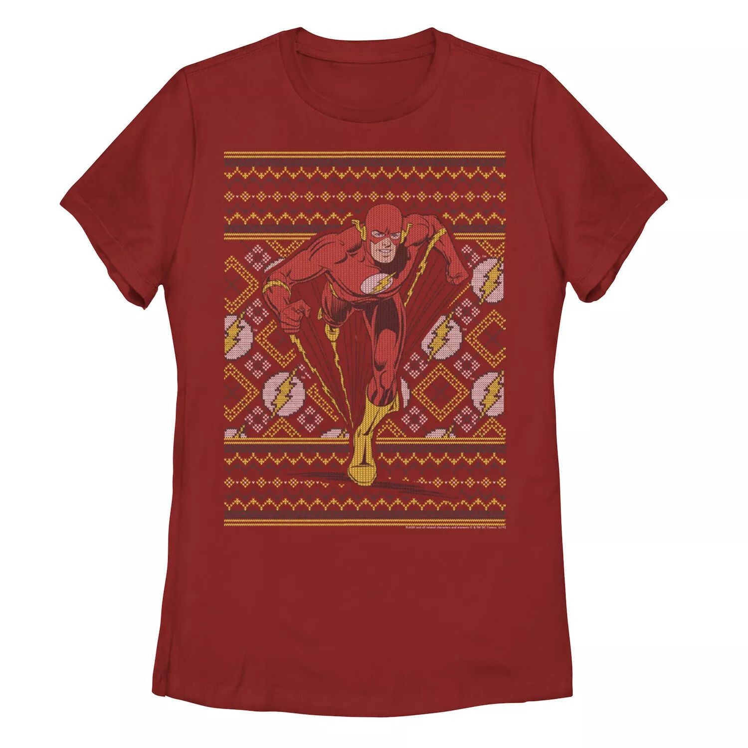 

Вязаная футболка с портретом для юниоров Flash Sprint Licensed Character