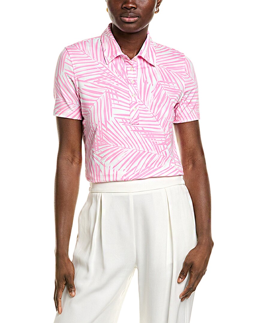 

Брукс Бразерс Поло из джерси с принтом Brooks Brothers, розовый