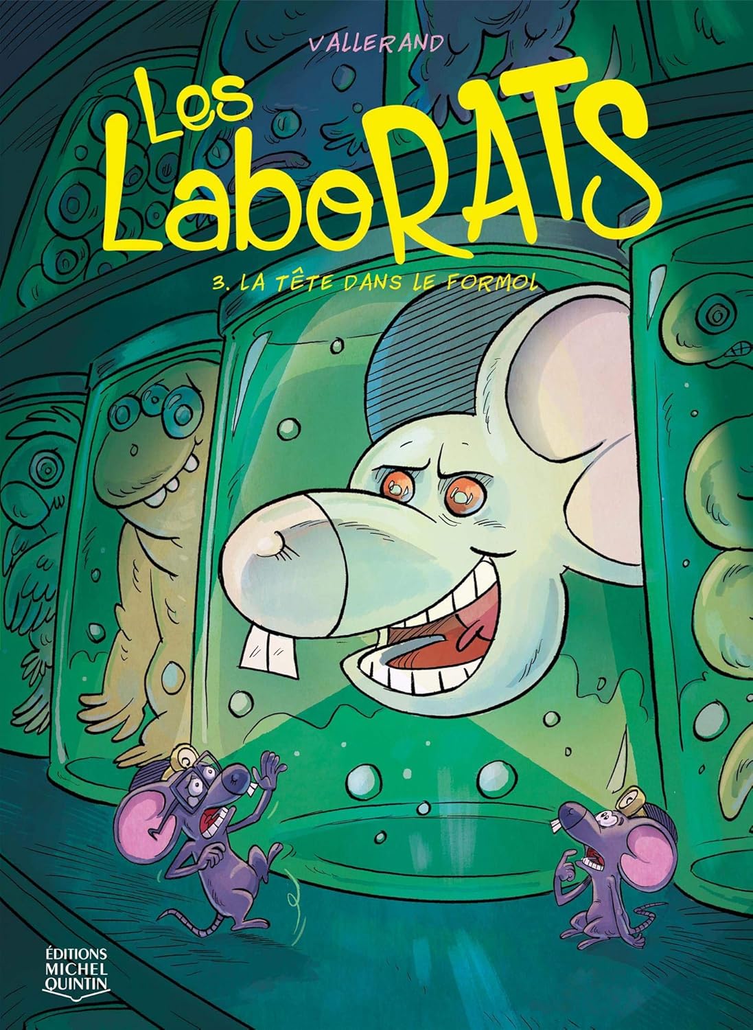 

LES LABORATS V 03 LA TETE DANS LE FORMOL (MICHEL QUINTIN)