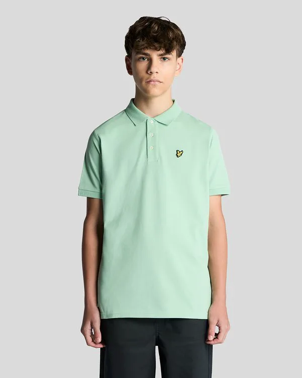 Рубашка-Поло унисекс Lyle & Scott, Turquoise Shadow