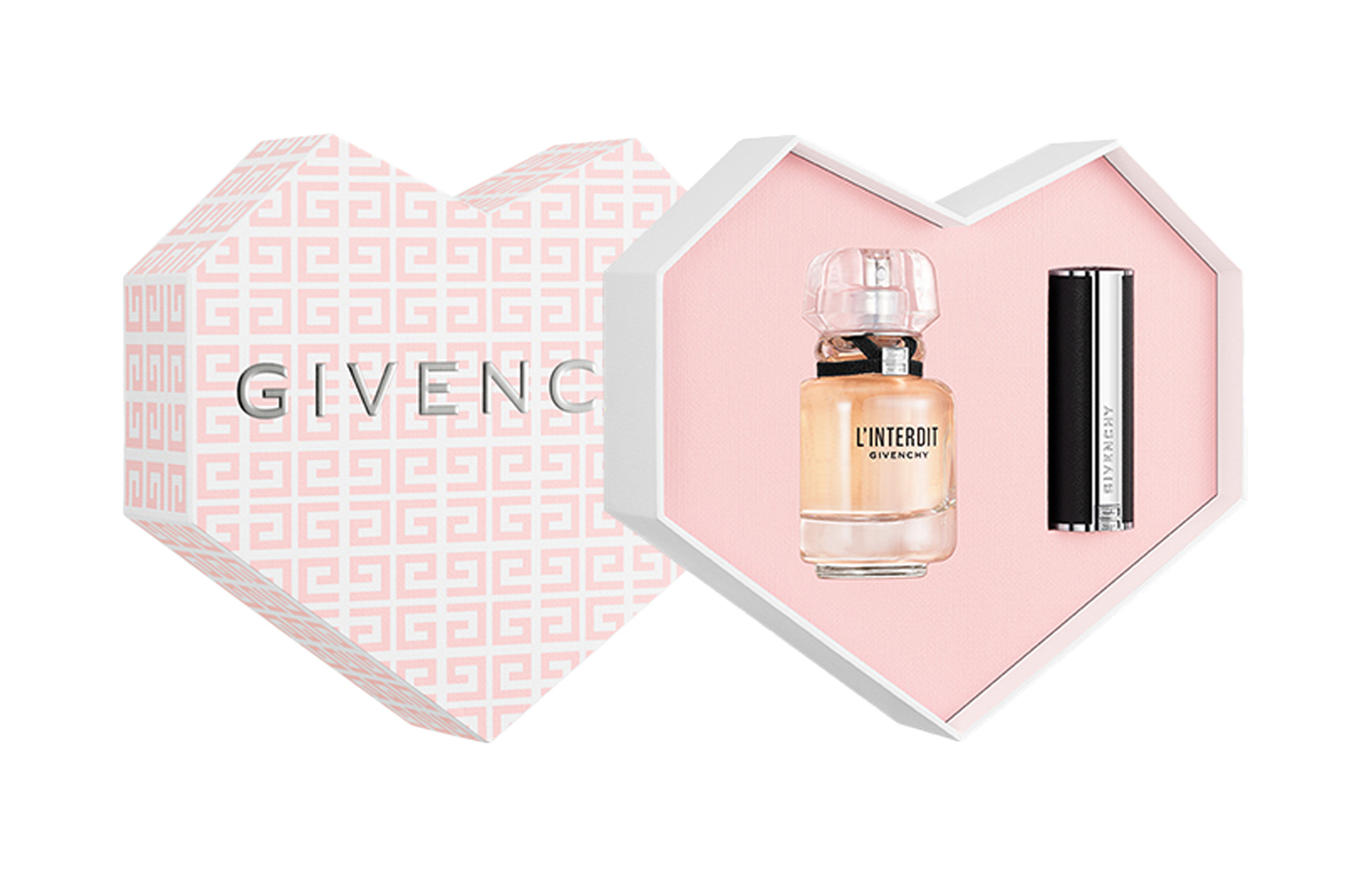 Набор парфюмерии Heartbeat Synced Kiss Box туалетная вода 30 мл бальзам для губ N306 Givenchy — фото 2