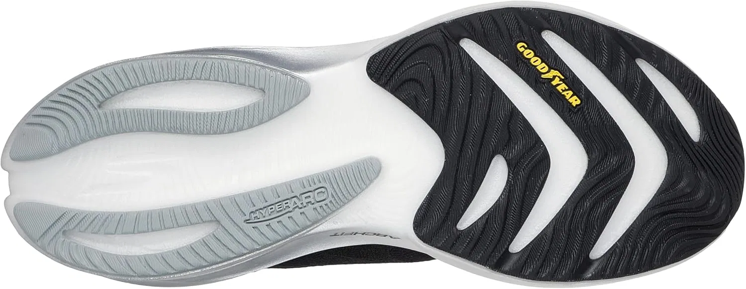 Мужские кроссовки Skechers Go Run Ride 12, Black White — фото 2