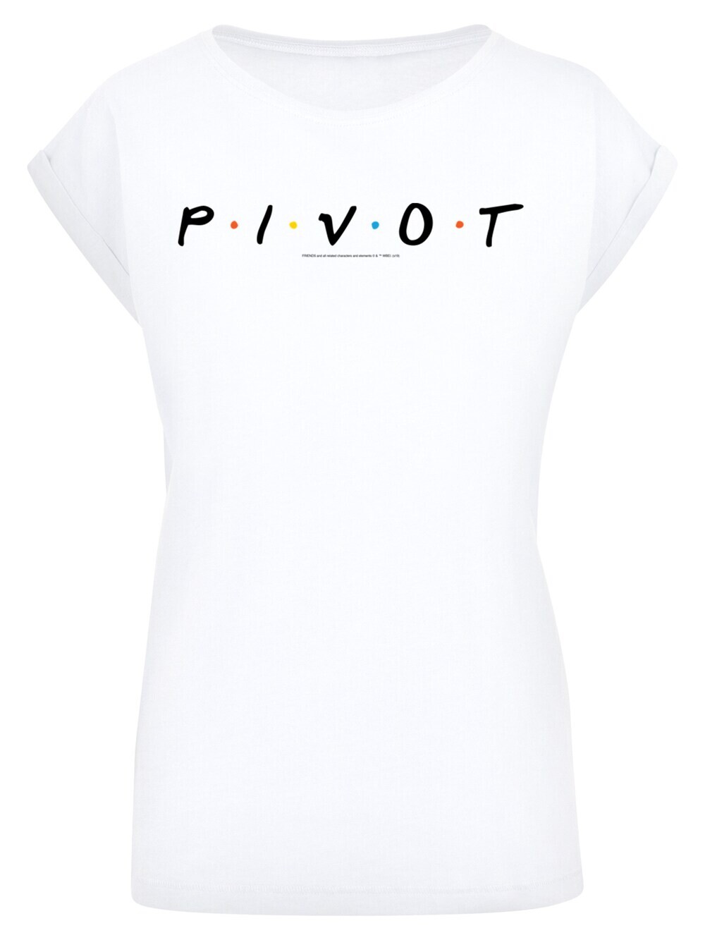 

Рубашка F4Nt4Stic Friends TV Serie Pivot, белый