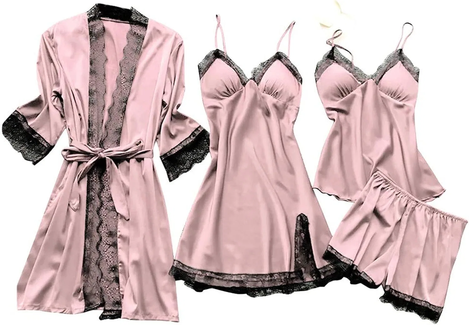 Комплект пижамы сатиновый Pink