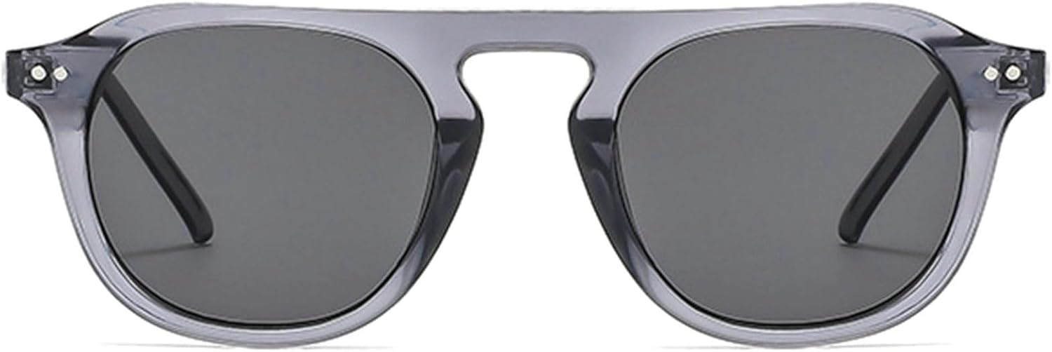 

Willochra Модные женские солнцезащитные очки с круглыми заклепками, ретро-градиентные, с защитой от УФ-излучения UV400. Мужские модные солнцезащитные очки-пилот, черные, C6