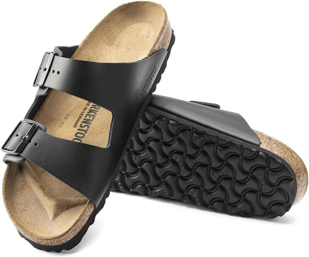 Тапочки Birkenstock Arizona унисекс, Black — фото 2