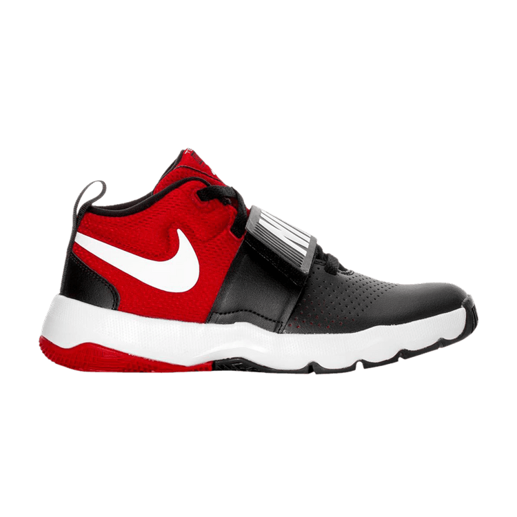 

Кроссовки Team Hustle D8 GS 'Black University Red', черный