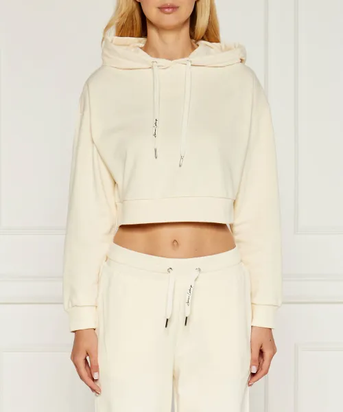 

Толстовка Cropped fit Armani Exchange, бежевый