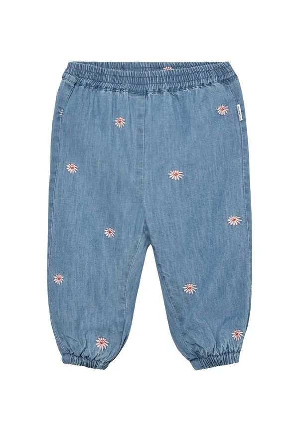 Вышивка, подкладка, джинсы зауженного кроя Minymo, Faded Denim