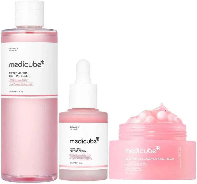 Набор для ухода за кожей PDRN 3 Types Daily Set Medicube