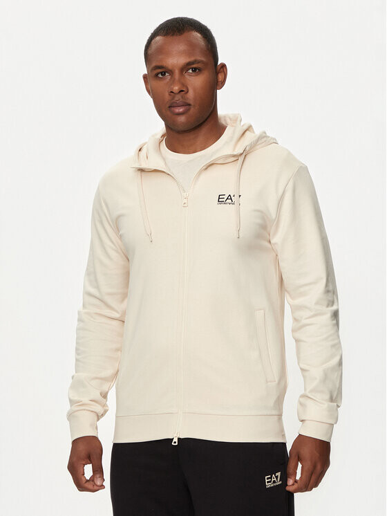 

Толстовка regular fit Ea7 Emporio Armani, бежевый