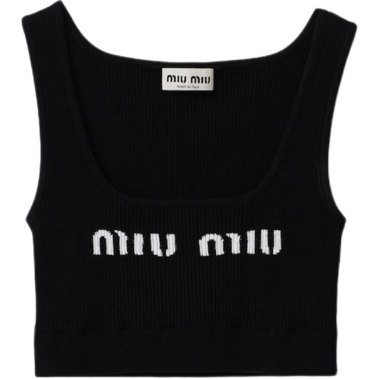 

Жилет женский черный Miu Miu