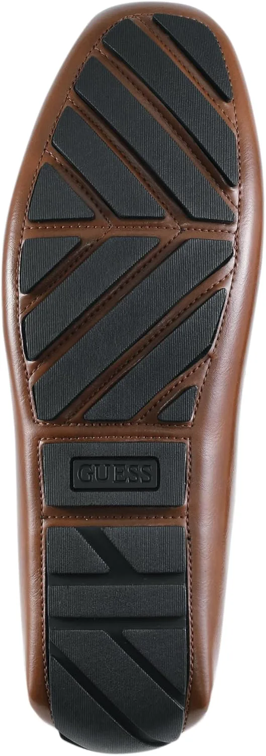 Мужские лоферы GUESS Ansto, коричневый — фото 3