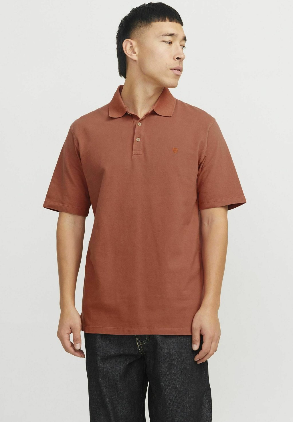 

Поло JPRWILLIAM Jack & Jones PREMIUM, темно-красный