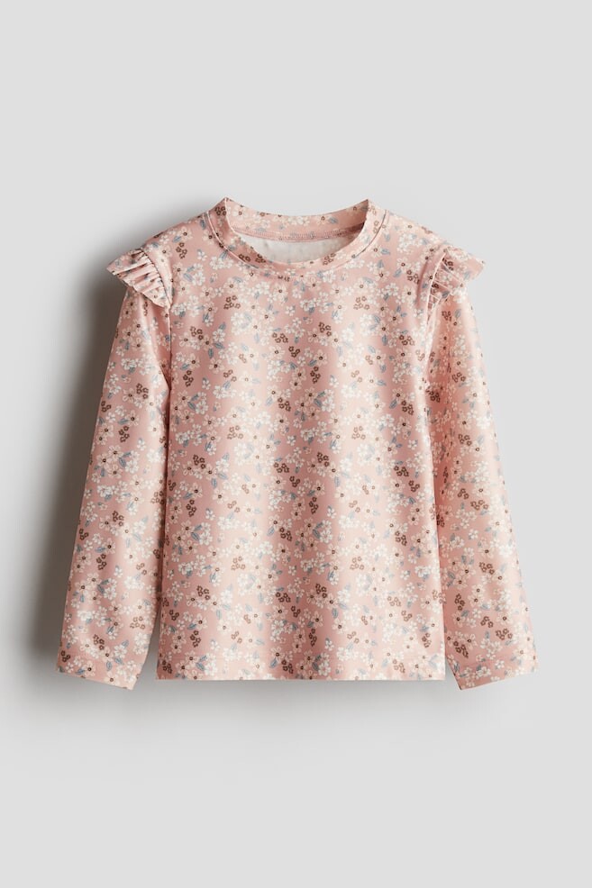 

Рубашка для плавания с воланами. упф 50. H&M, мультиколор