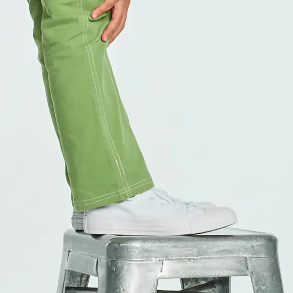 Кроссовки Converse Chuck Taylor All Star Lo - Little Kid, белый — фото 3