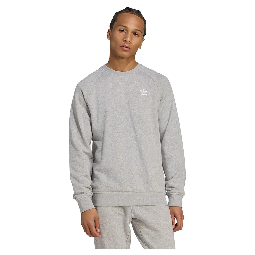 

Толстовка adidas Originals Trefoil Essentials French Terry Crew, серый
