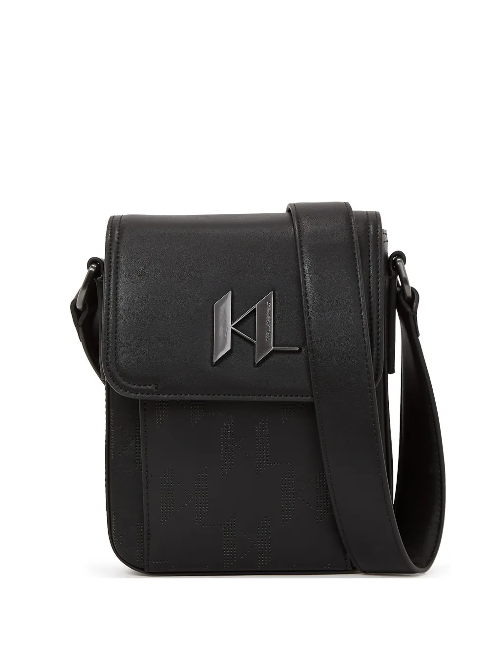

Сумка через плечо K/Plak KARL LAGERFELD, черный
