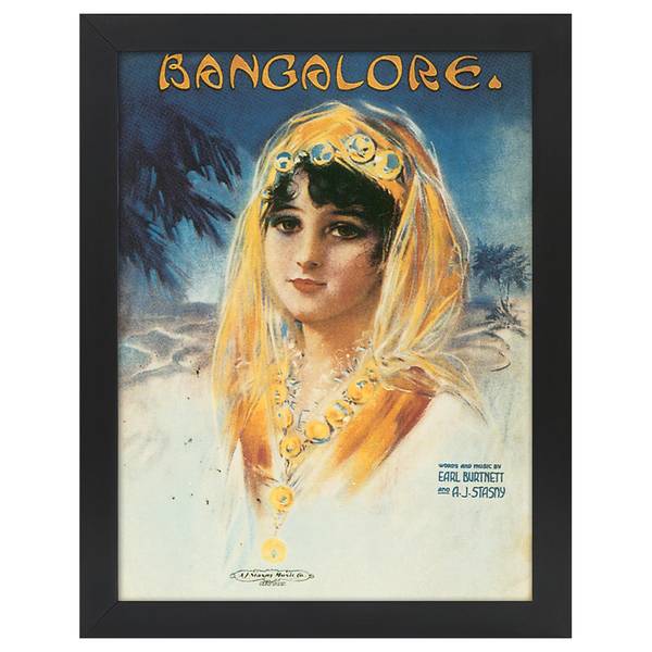 

Рамка для фотографий LegendArte Poster Bangalore, черный