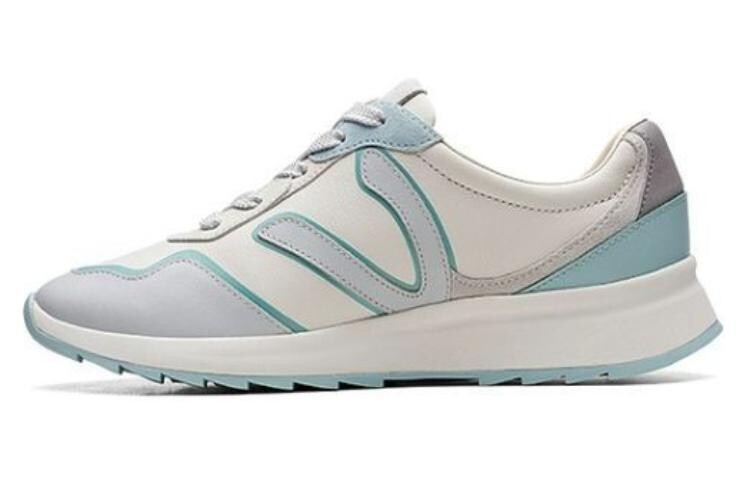 

Кроссовки clarks Lifestyle Shoes Women's Low-top White/Blue, белый/синий