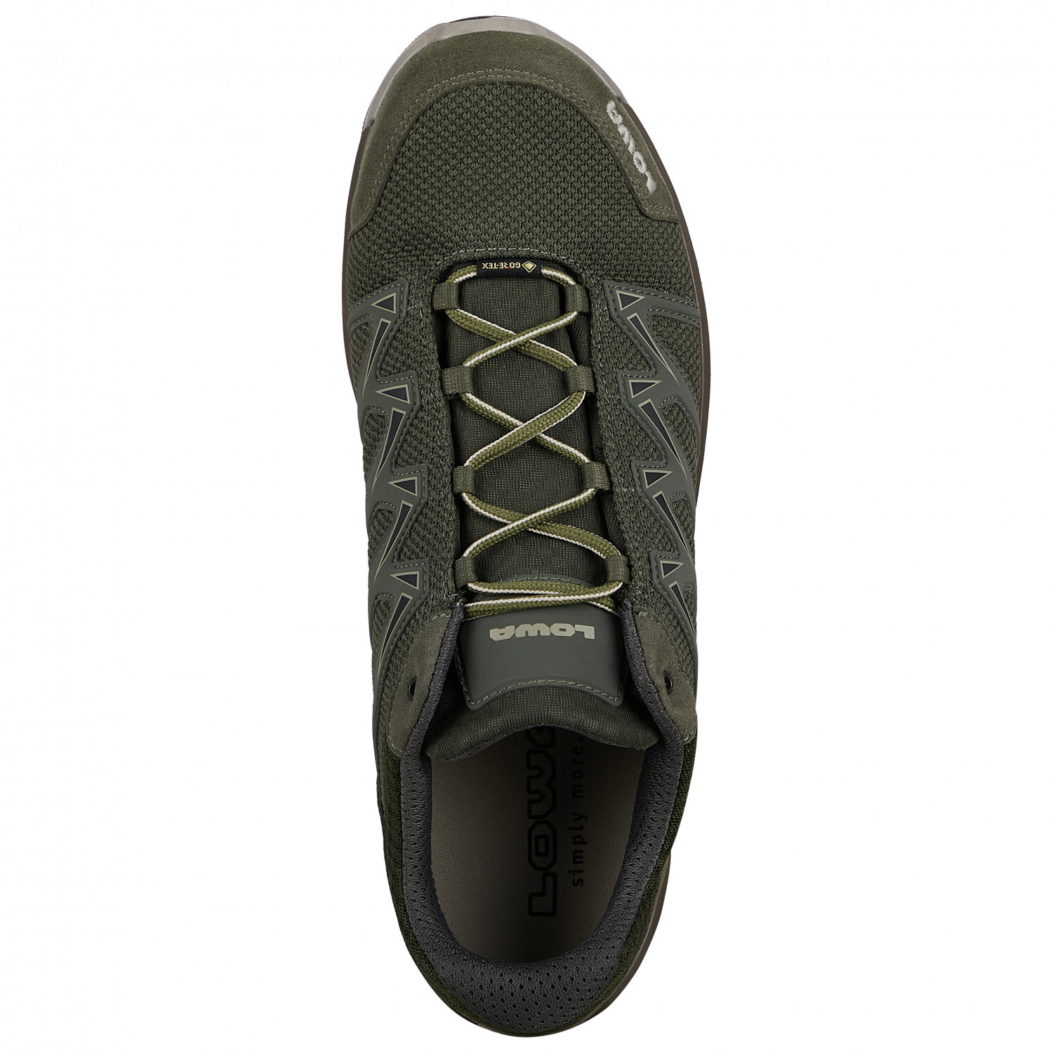Мультиспортивная обувь Lowa Innox Pro GTX LO, цвет Steel Blue/Offwhite — фото 4