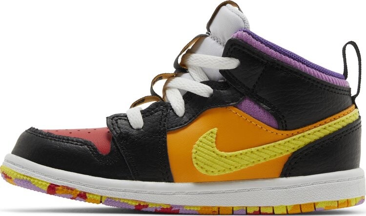 Кроссовки Air Jordan 1 Mid SS TD 'Championships', разноцветный — фото 3