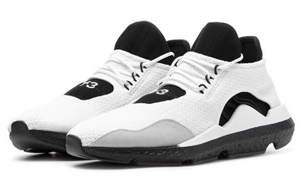Кроссовки Adidas Y-3 Saikou 'Cloud White Black', белый — фото 3