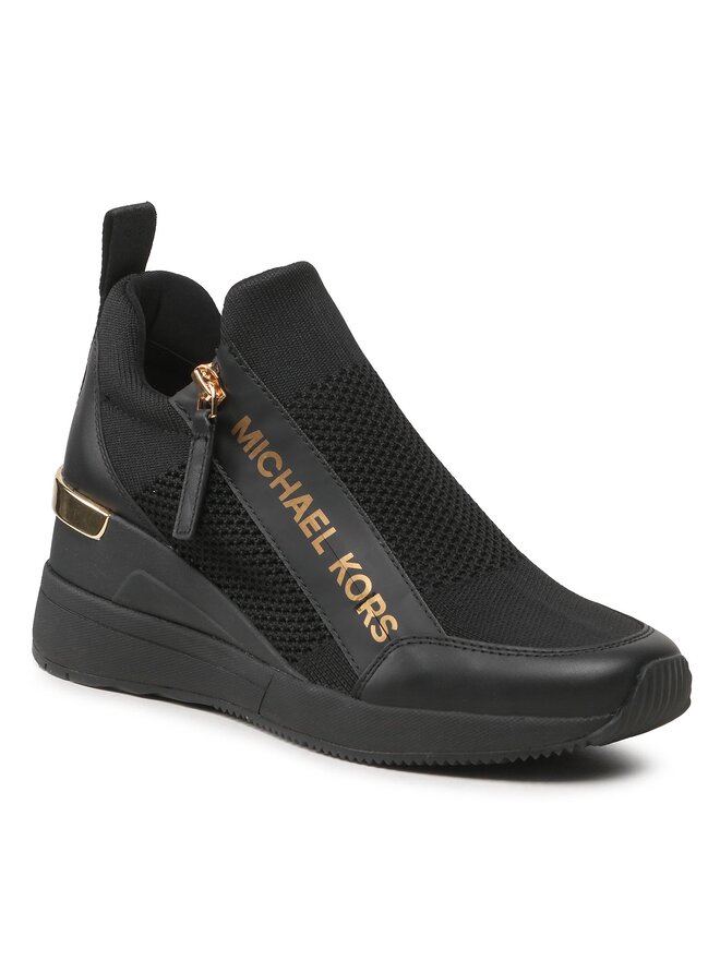 Кроссовки Willis Wedge Trainer 43F3WIFS1D Michael Michael Kors, черный