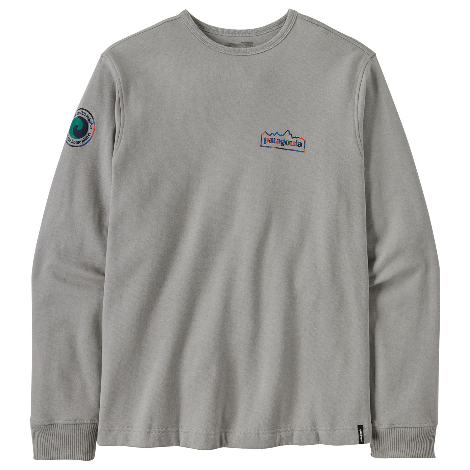 

Пуловер Patagonia LW Unity Fitz Wildrise Crew, цвет Salt Grey