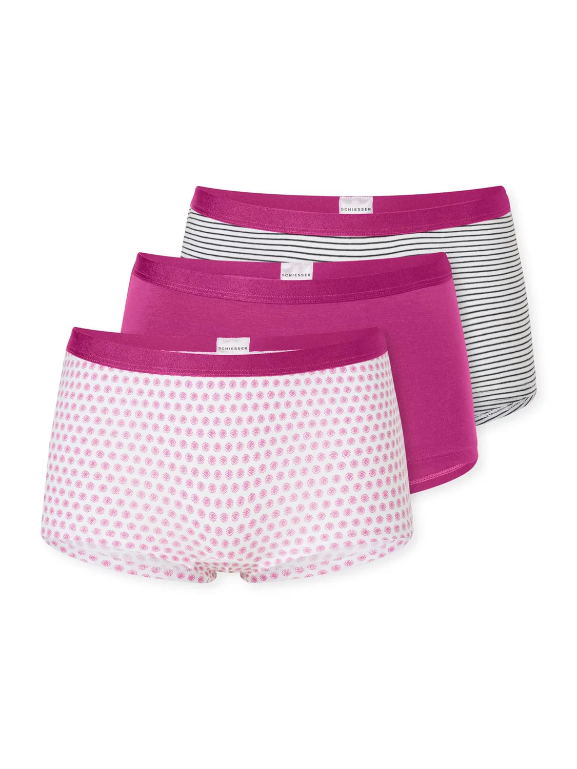 Трусы ' 955 ' Schiesser, Pink/White
