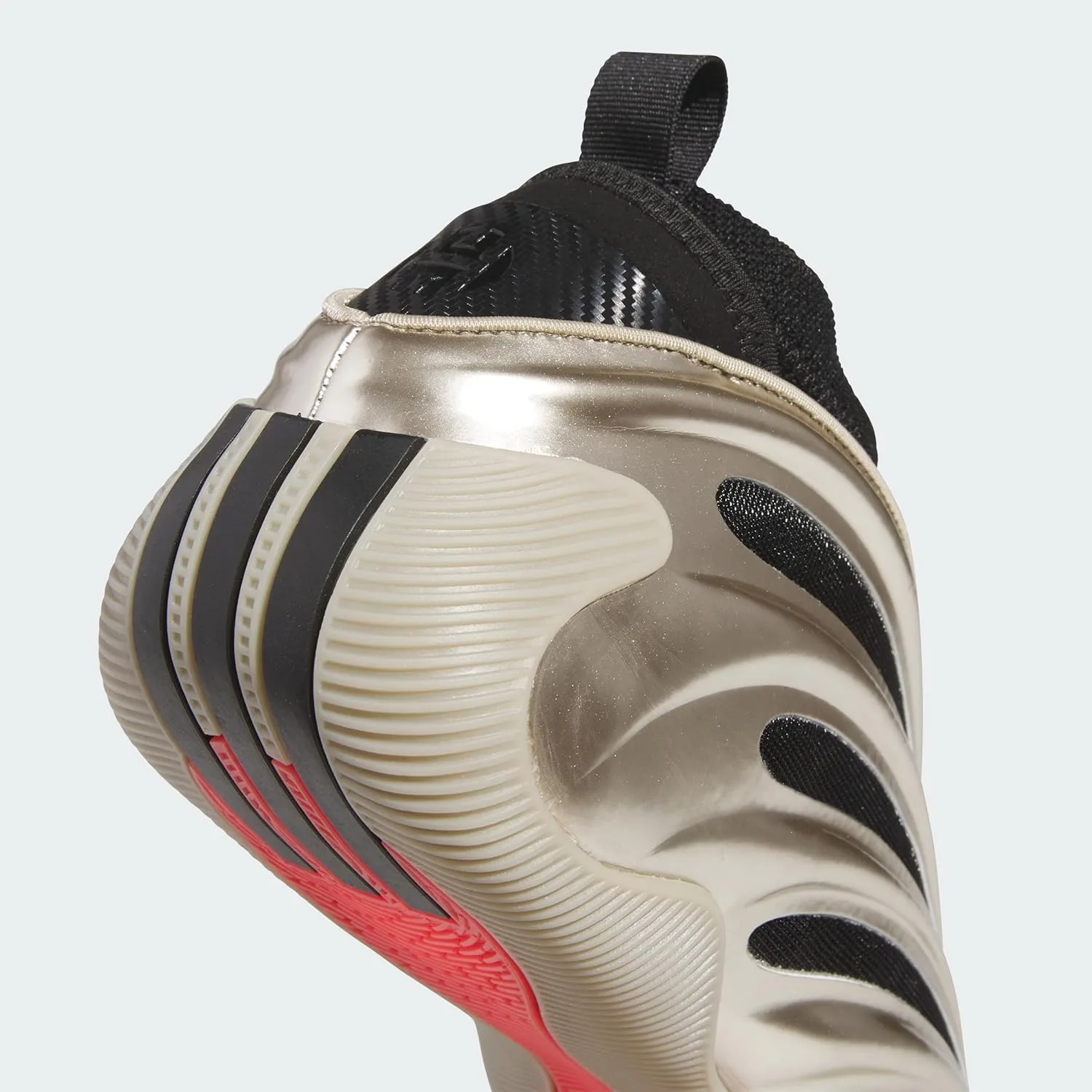Мужские кроссовки Adidas Performance Harden Volume 9 Cyber Metallic, серый — фото 4