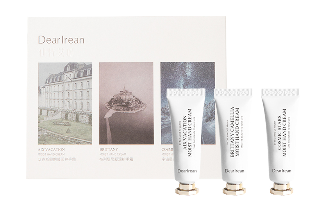 

Крем для рук питательный Dulac Garden ароматизированный увлажняющий 10мл*3 Dr.lrean Eras