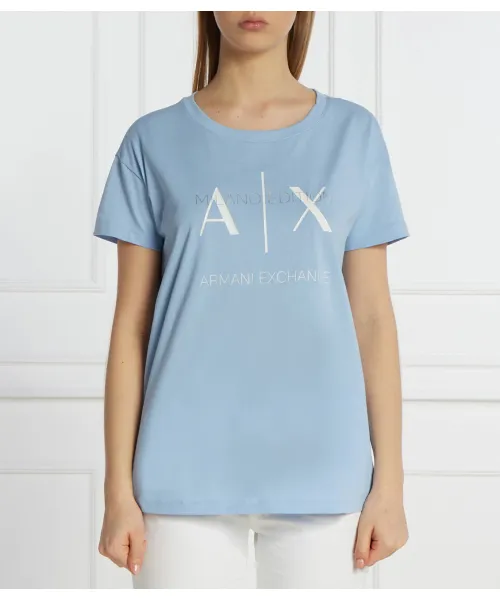 

Футболка Regular fit Armani Exchange, синий