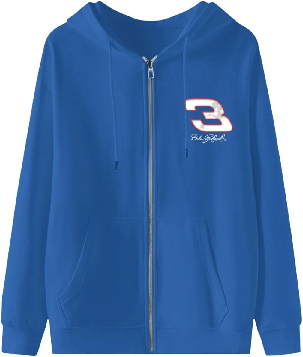 

Толстовка с капюшоном Dale Earnhardt Sr #3 на молнии ITPHOYS