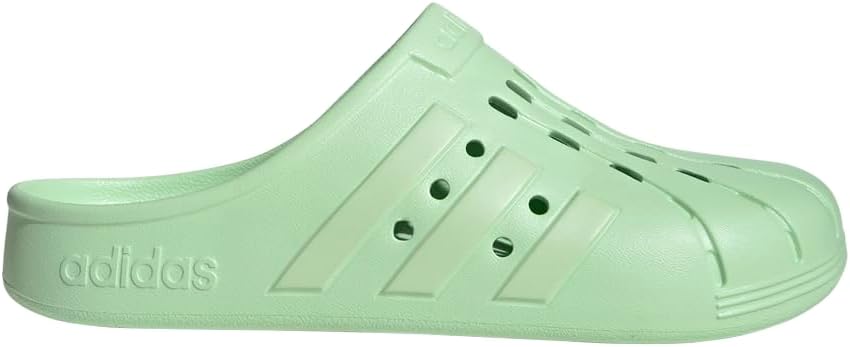 

Унисекс сабо Adidas Adilette для взрослых, Semi Green Spark/Semi Green Spark/Semi Green Spark