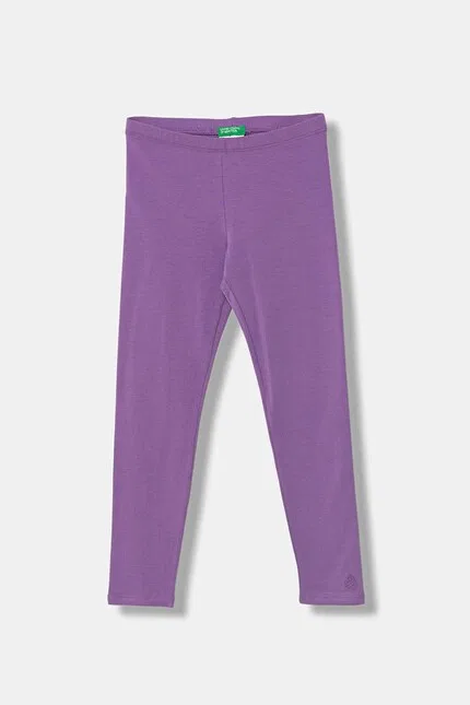 Леггинсы джоггеры United Colors of Benetton, фиолетовый — фото 3
