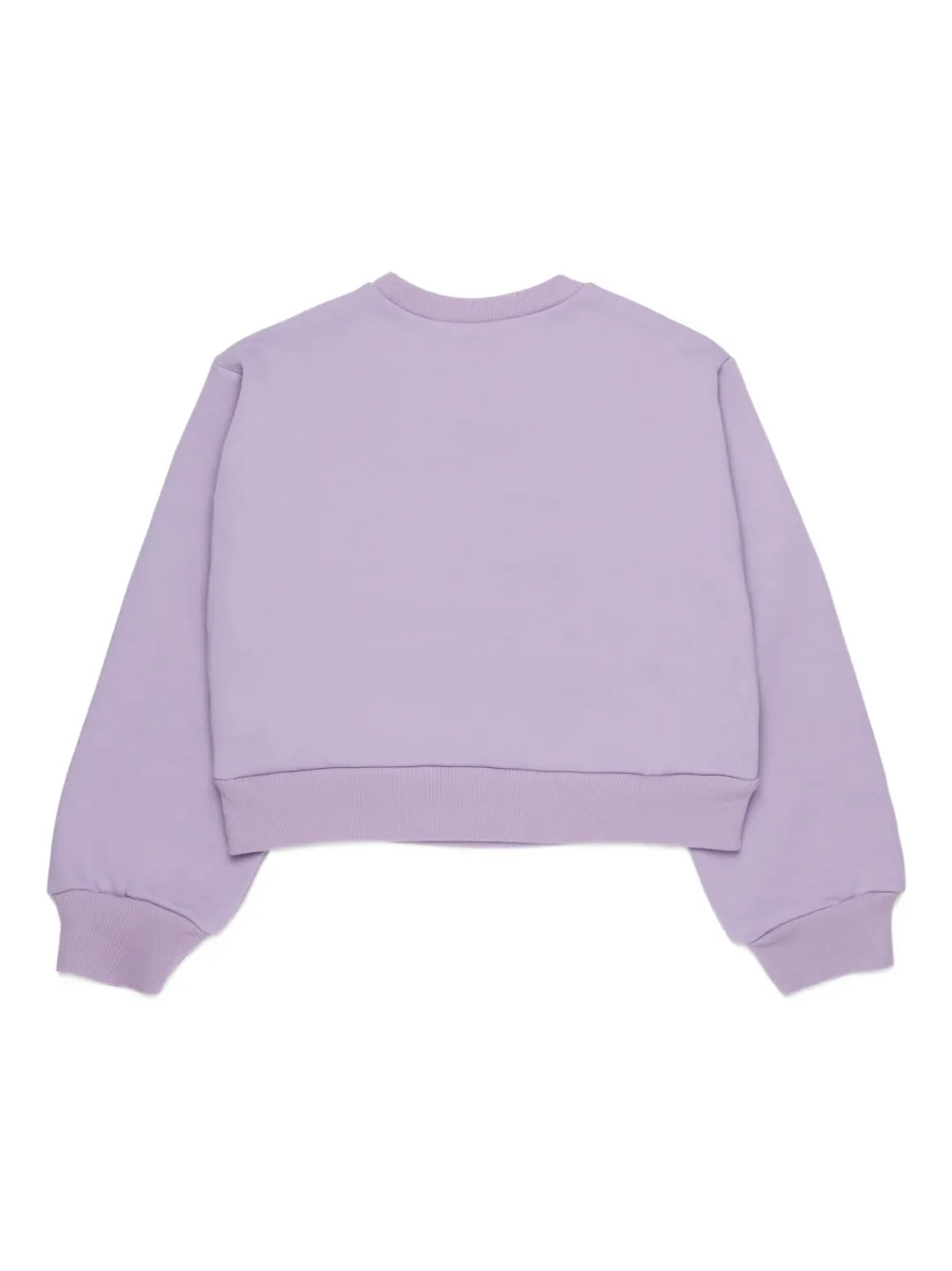 Толстовка с вышитым логотипом Marni Kids, фиолетовый — фото 2
