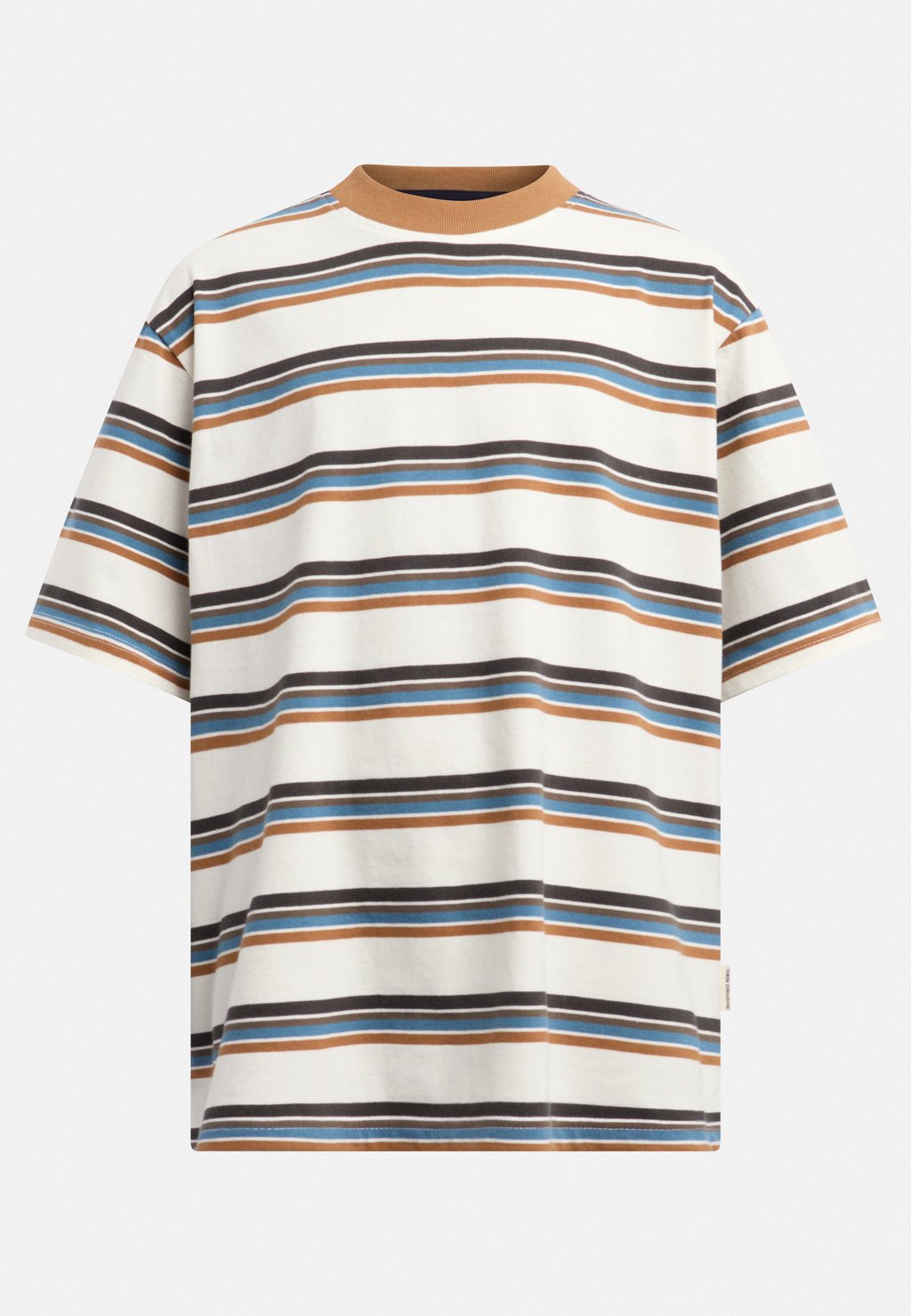 Футболка с принтом TERONALD TEE BOXY FIT Redefined Rebel, слоновая кость — фото 4