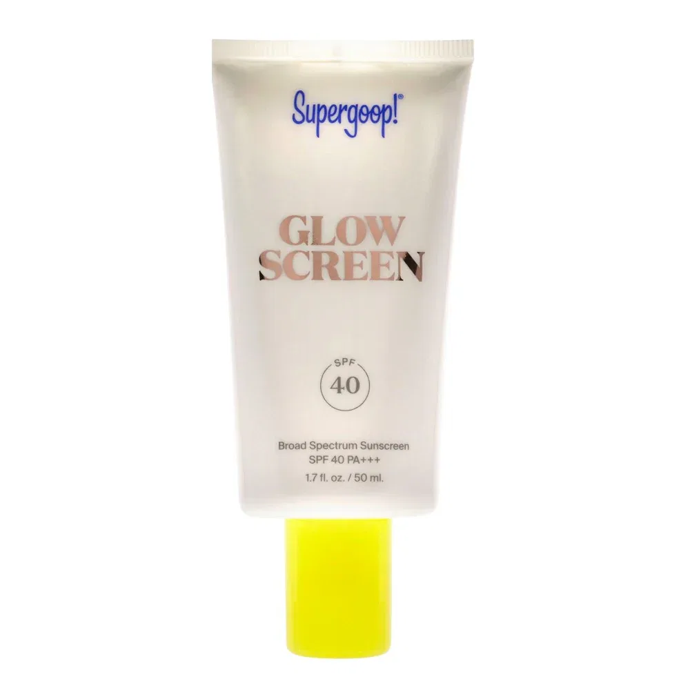 Лосьон для тела Glowscreen SPF 40 от Supergoop для женщин - 1,7 унции (48 г), Clear/Transparent — фото 2