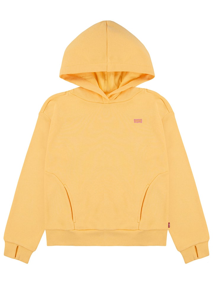 

Толстовка с капюшоном Levi's Kids, желтый